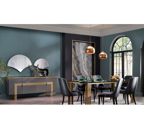 Длинный комод для посуды в гостиную Carlino CARL-10