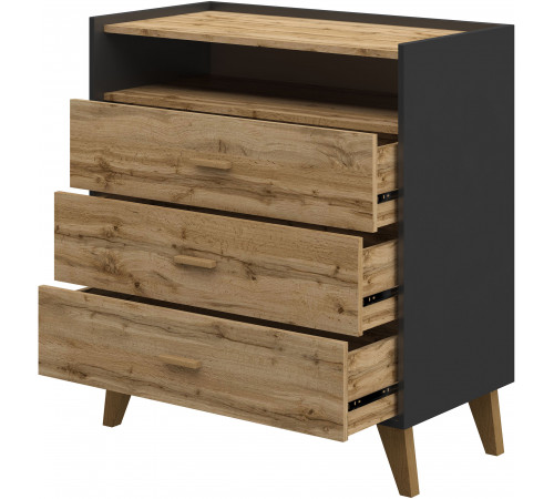 Комод Сканди МН-036-17(графит)