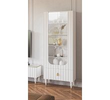 Шкаф-витрина Лоренсо МН-043-25 белый