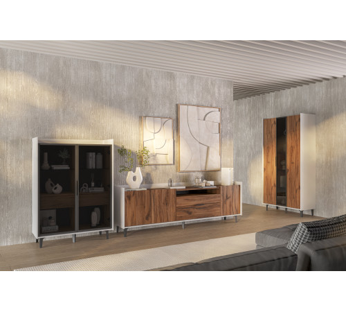 Тумба под ТВ в гостиную Модена МН-048-04