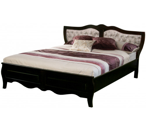 Двуспальная кровать Миднайт 1600 Мебельград