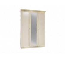 Шкаф для одежды Нинель ММ-167-01/03 (белая эмаль)