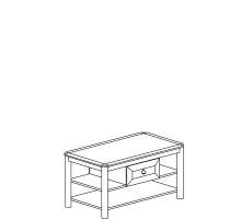 Журнальный столик Инна 623 светлый